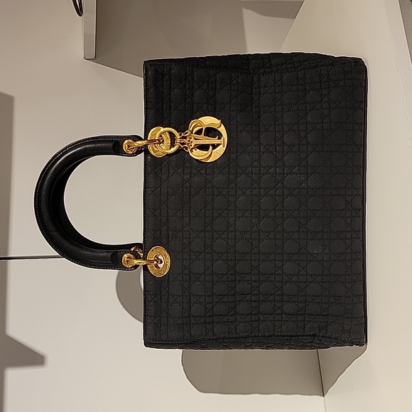 Dior Handbags - Christian Dior Large Lady Bag